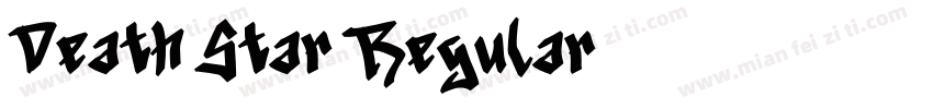 Death Star Regular字体转换